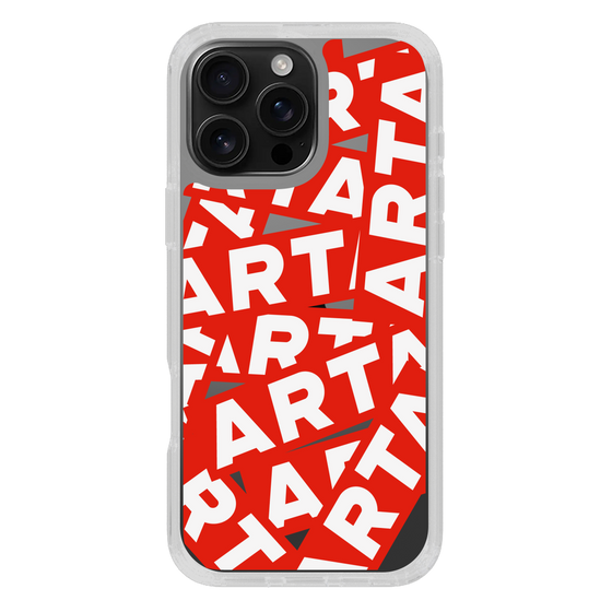 Slim Protection Case［ ARTA - sticker - two tone ］