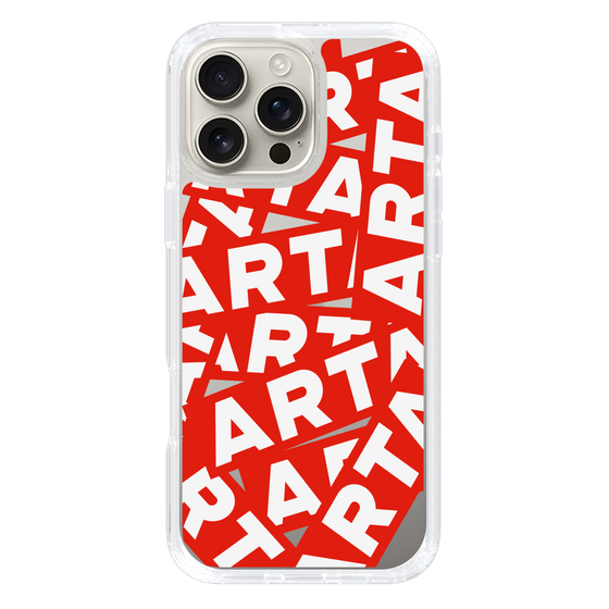Slim Protection Case［ ARTA - sticker - two tone ］