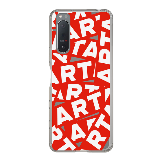 Slim Protection Case［ ARTA - sticker - two tone ］
