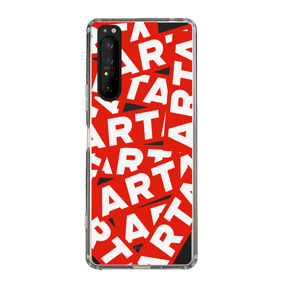 Slim Protection Case［ ARTA - sticker - two tone ］