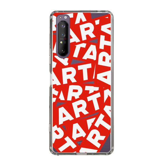 Slim Protection Case［ ARTA - sticker - two tone ］