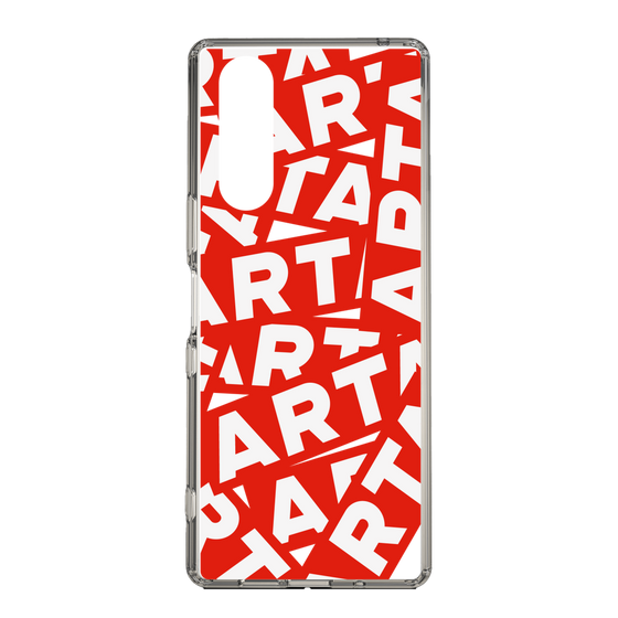 Slim Protection Case［ ARTA - sticker - two tone ］