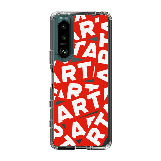 Slim Protection Case［ ARTA - sticker - two tone ］