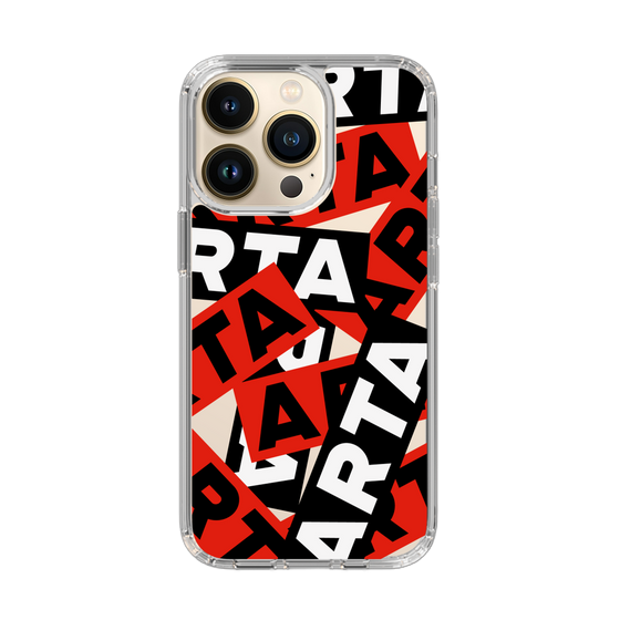 Slim Protection Case［ ARTA - sticker - tricolor ］
