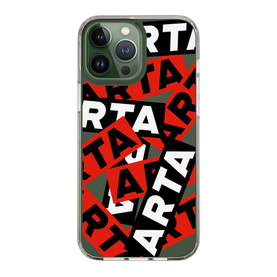 Slim Protection Case［ ARTA - sticker - tricolor ］