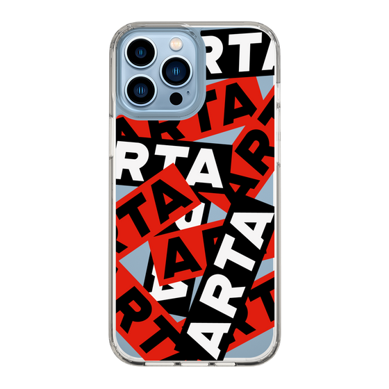 Slim Protection Case［ ARTA - sticker - tricolor ］