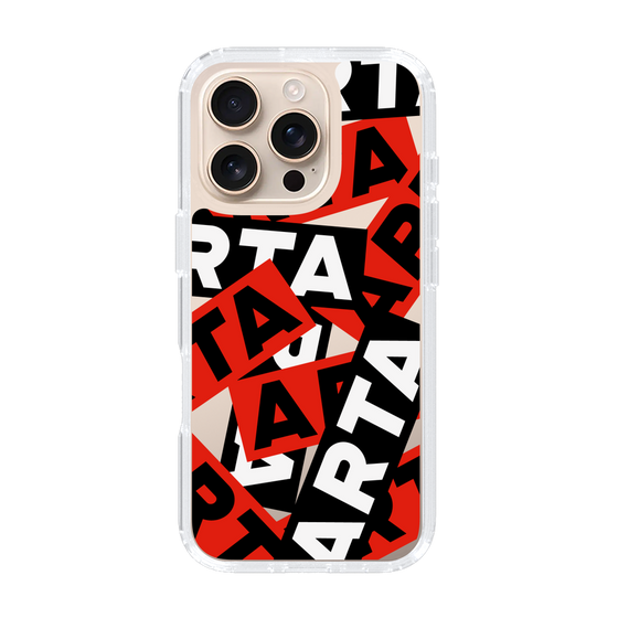 Slim Protection Case［ ARTA - sticker - tricolor ］