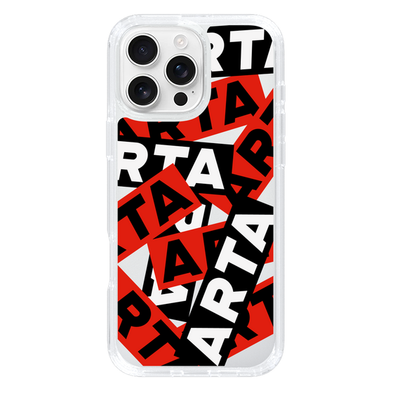 Slim Protection Case［ ARTA - sticker - tricolor ］
