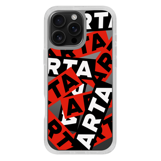 Slim Protection Case［ ARTA - sticker - tricolor ］