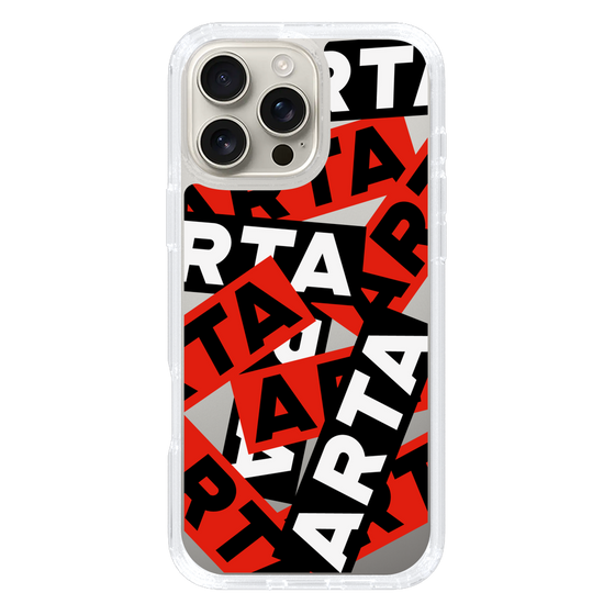 Slim Protection Case［ ARTA - sticker - tricolor ］