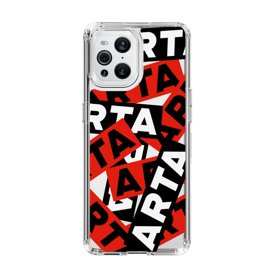 Slim Protection Case［ ARTA - sticker - tricolor ］