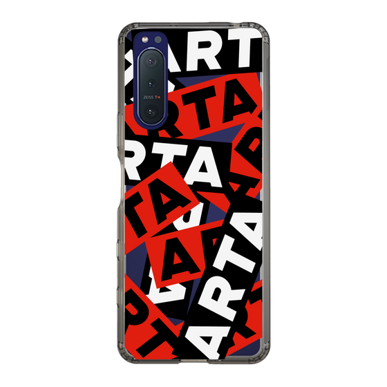 Slim Protection Case［ ARTA - sticker - tricolor ］
