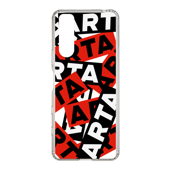 Slim Protection Case［ ARTA - sticker - tricolor ］