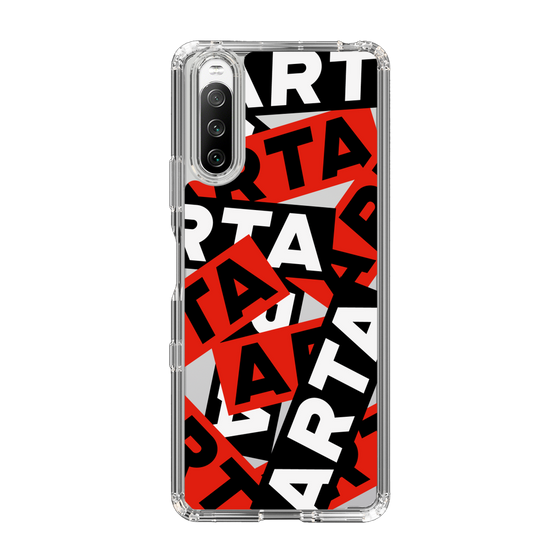 Slim Protection Case［ ARTA - sticker - tricolor ］