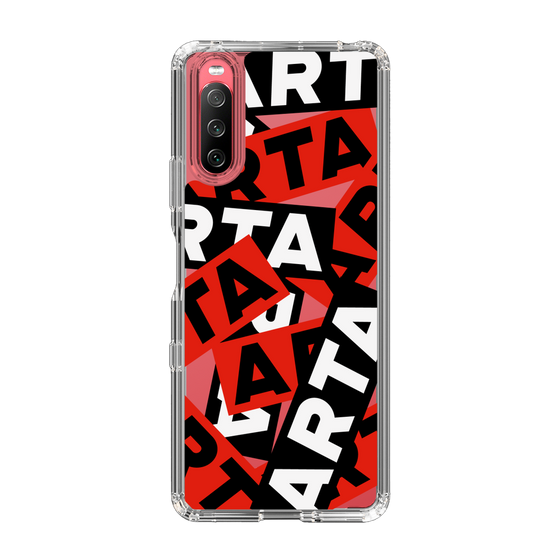 Slim Protection Case［ ARTA - sticker - tricolor ］