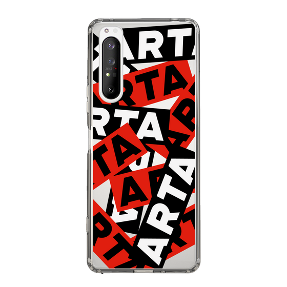 Slim Protection Case［ ARTA - sticker - tricolor ］