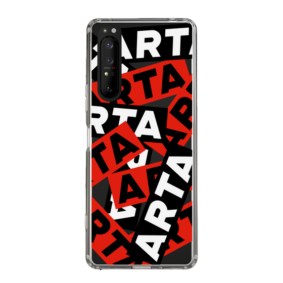 Slim Protection Case［ ARTA - sticker - tricolor ］