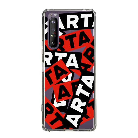 Slim Protection Case［ ARTA - sticker - tricolor ］
