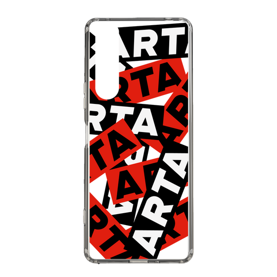 Slim Protection Case［ ARTA - sticker - tricolor ］