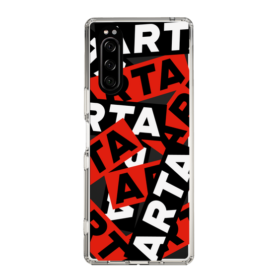 Slim Protection Case［ ARTA - sticker - tricolor ］