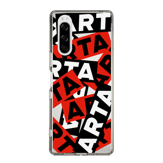 Slim Protection Case［ ARTA - sticker - tricolor ］