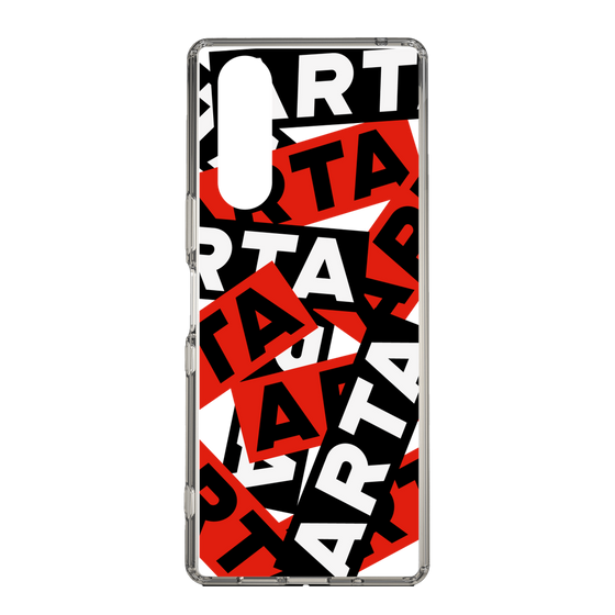 Slim Protection Case［ ARTA - sticker - tricolor ］