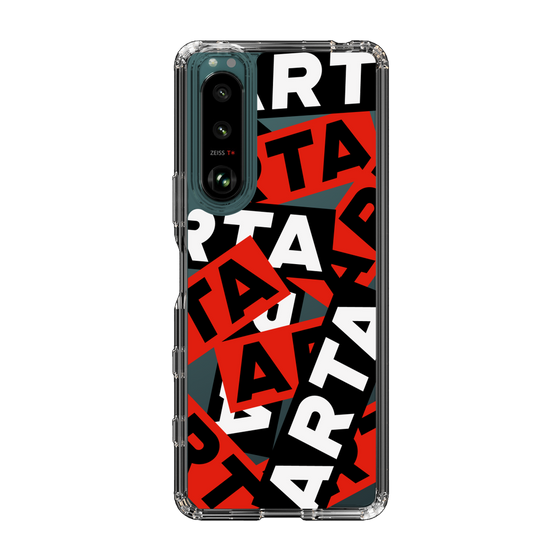 Slim Protection Case［ ARTA - sticker - tricolor ］