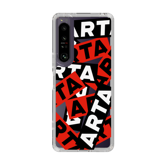 Slim Protection Case［ ARTA - sticker - tricolor ］