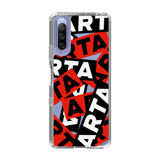 Slim Protection Case［ ARTA - sticker - tricolor ］
