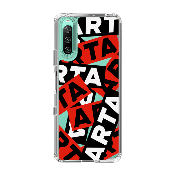Slim Protection Case［ ARTA - sticker - tricolor ］