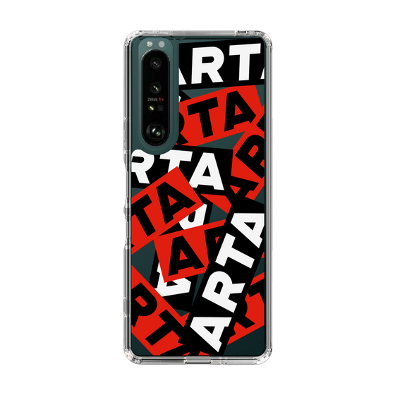 Slim Protection Case［ ARTA - sticker - tricolor ］