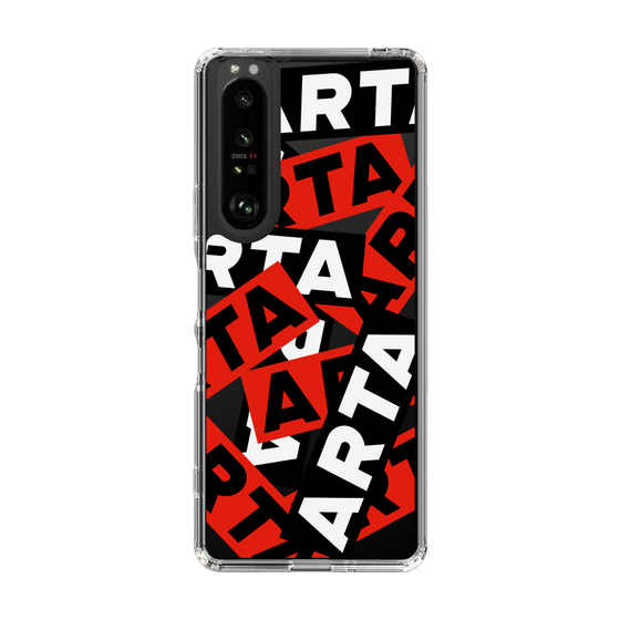 Slim Protection Case［ ARTA - sticker - tricolor ］