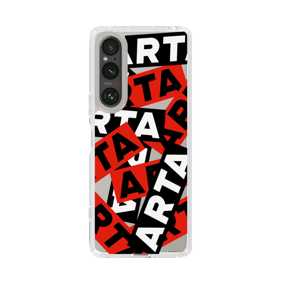 Slim Protection Case［ ARTA - sticker - tricolor ］