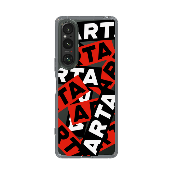 Slim Protection Case［ ARTA - sticker - tricolor ］