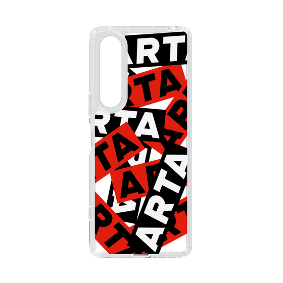 Slim Protection Case［ ARTA - sticker - tricolor ］