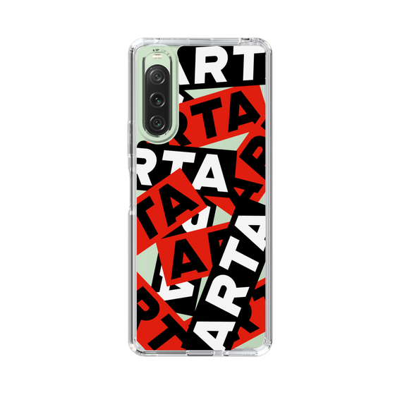 Slim Protection Case［ ARTA - sticker - tricolor ］