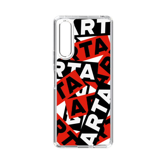 Slim Protection Case［ ARTA - sticker - tricolor ］