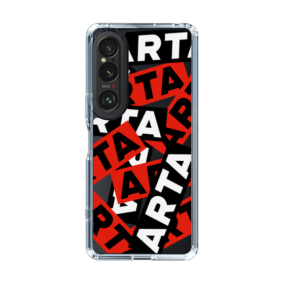 Slim Protection Case［ ARTA - sticker - tricolor ］
