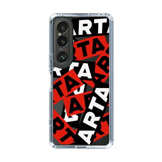 Slim Protection Case［ ARTA - sticker - tricolor ］