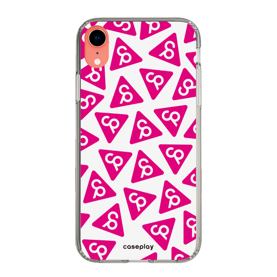 Slim Protection Case［ Original - CASEPLAY Logo Mark - Pink ］
