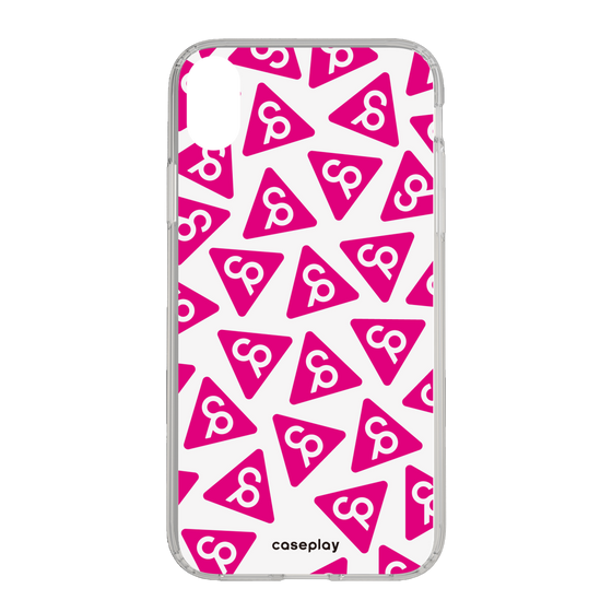 Slim Protection Case［ Original - CASEPLAY Logo Mark - Pink ］