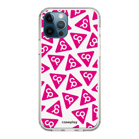 Slim Protection Case［ Original - CASEPLAY Logo Mark - Pink ］