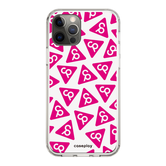 Slim Protection Case［ Original - CASEPLAY Logo Mark - Pink ］