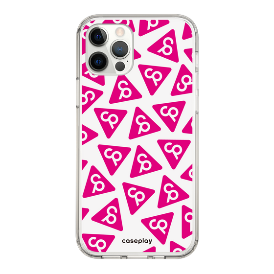 Slim Protection Case［ Original - CASEPLAY Logo Mark - Pink ］