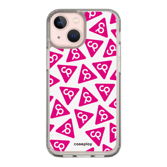 Slim Protection Case［ Original - CASEPLAY Logo Mark - Pink ］