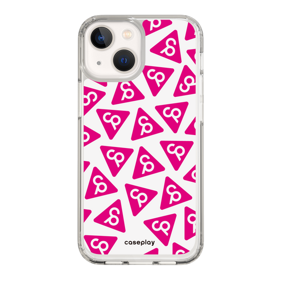 Slim Protection Case［ Original - CASEPLAY Logo Mark - Pink ］