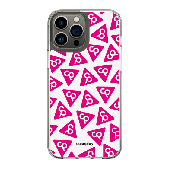 Slim Protection Case［ Original - CASEPLAY Logo Mark - Pink ］