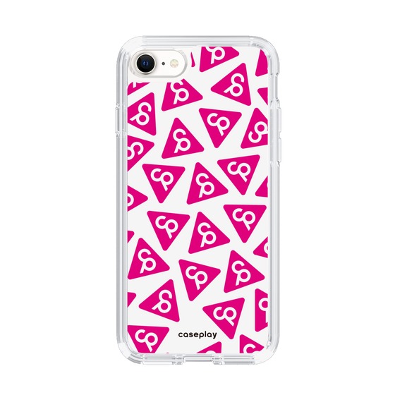 Slim Protection Case［ Original - CASEPLAY Logo Mark - Pink ］