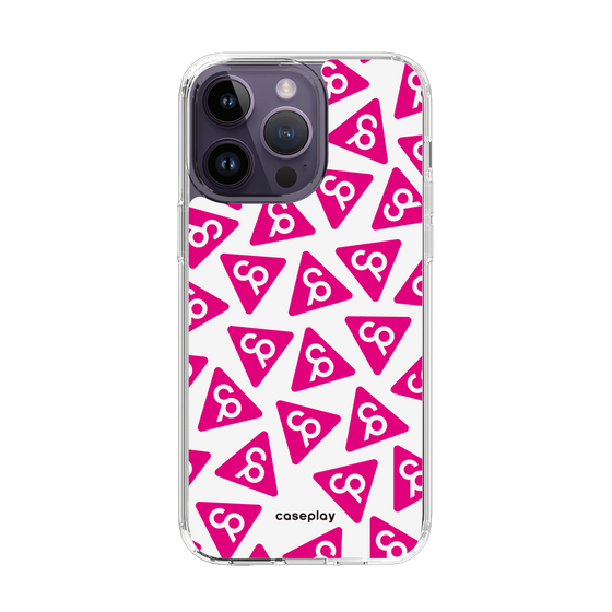 Slim Protection Case［ Original - CASEPLAY Logo Mark - Pink ］