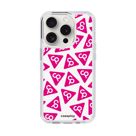 Slim Protection Case［ Original - CASEPLAY Logo Mark - Pink ］